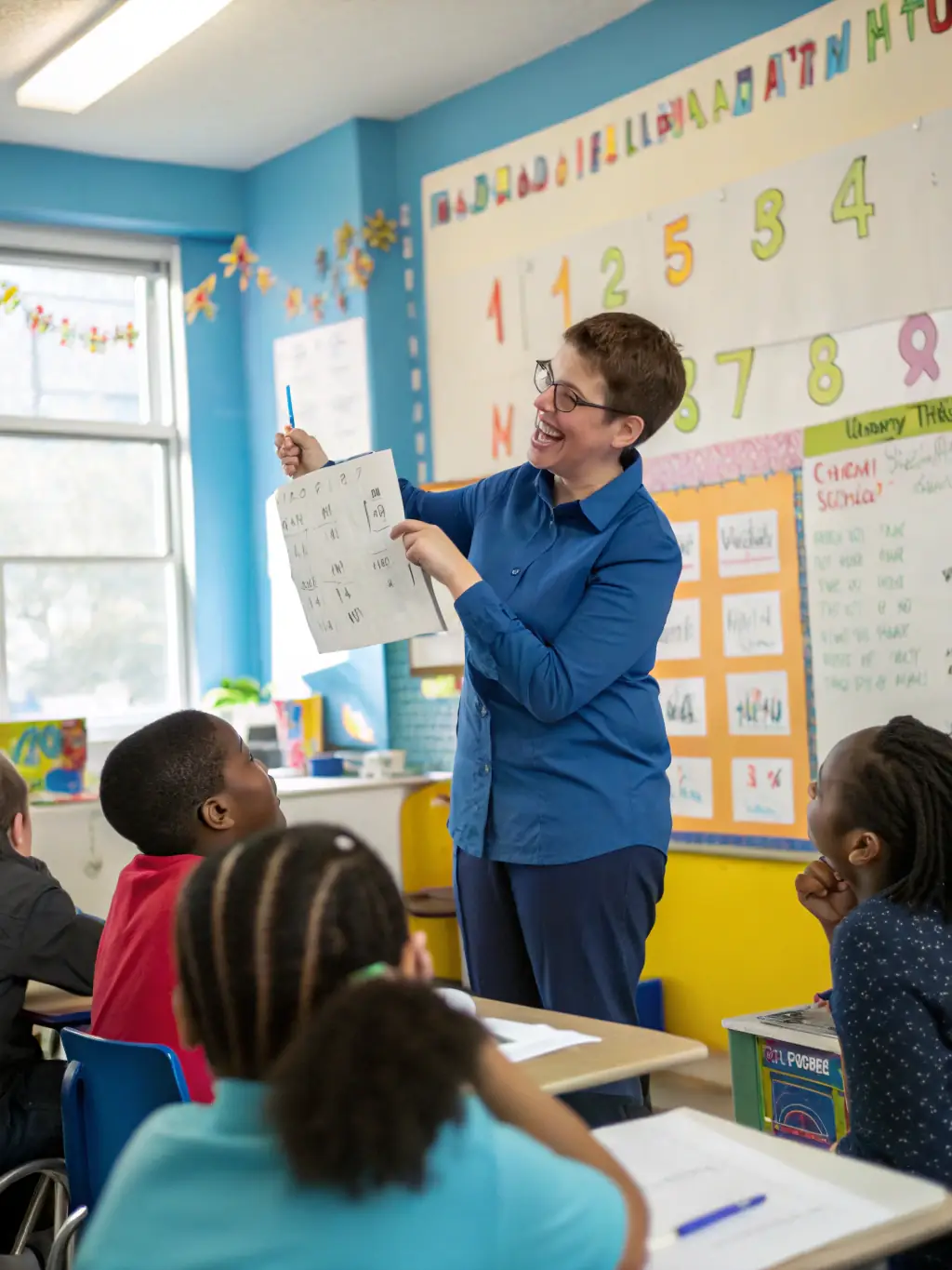 Richie, the founder, is teaching a student in person. They are both smiling and engaged in the lesson.